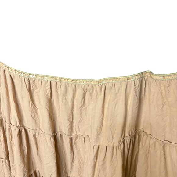 Y2k E-col-o-gie A line full skirt denim - Picture 4 of 6